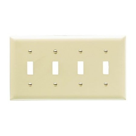 Pass & Seymour IVY 4TOG Wall Plate TP4ICC10